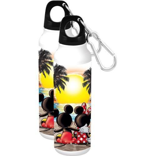 Disney Mickey Minnie Sunset Aluminum Water Bottle