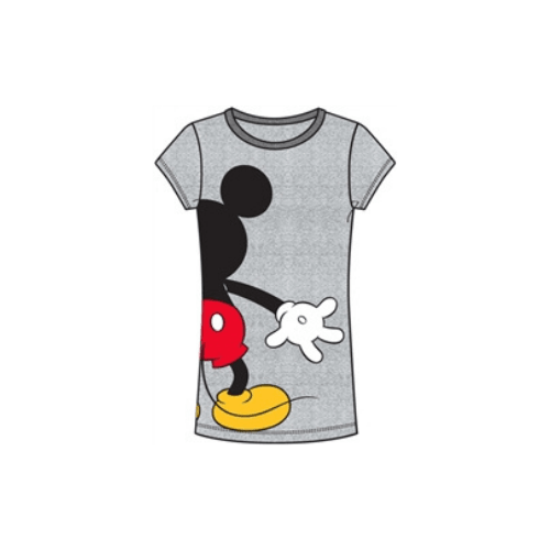 Disney Mickey Mouse Back View Fashion Junior Top