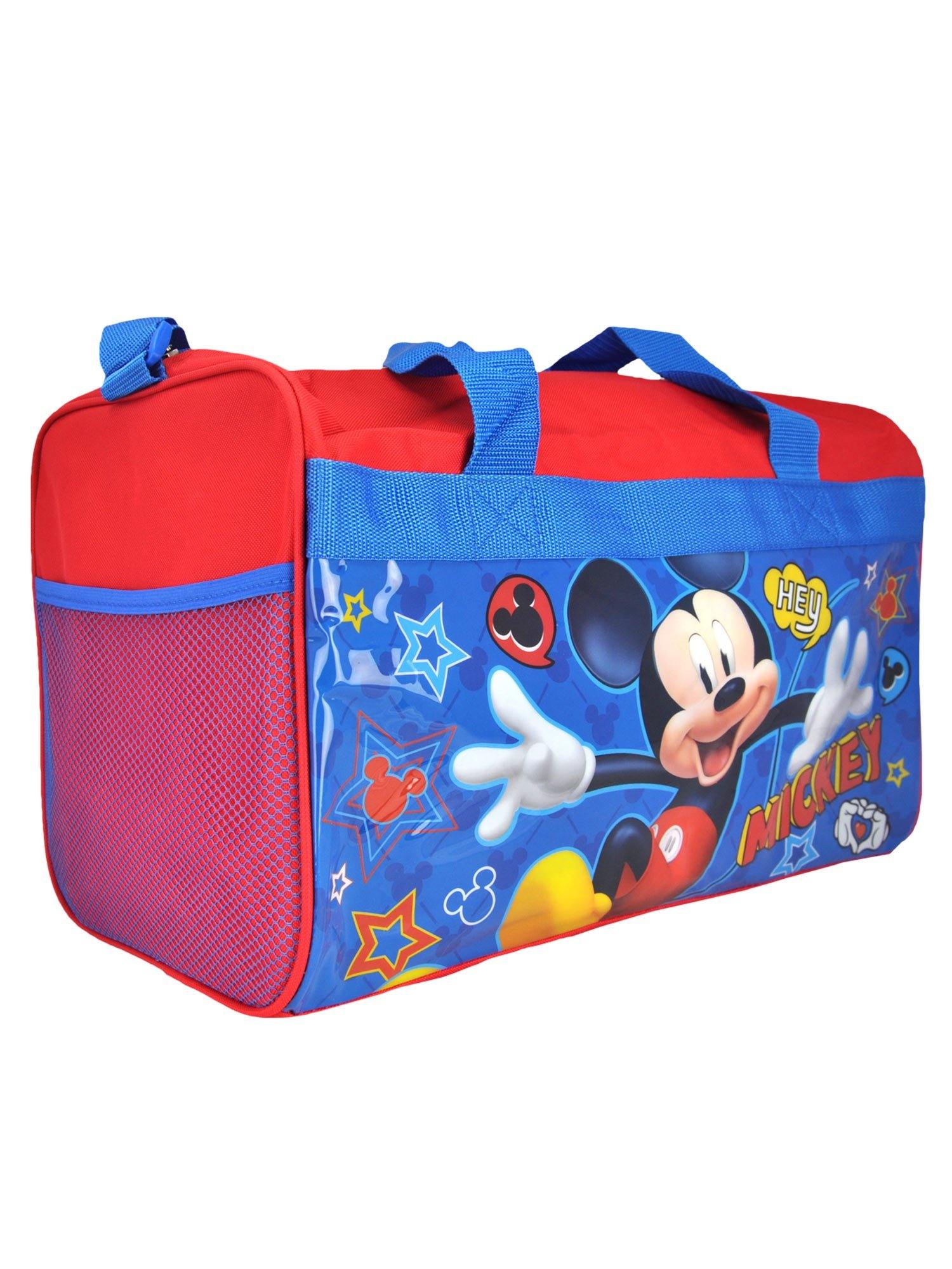 Mickey Mouse Shoulder Bag Sling Chest Pack Canvas Sports Minnie Mickey  Teens Crossbody Handbags Men Women Chest Bags Belt Waist