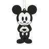 Disney Mickey Mouse Heart Hallmark Ornament, Black