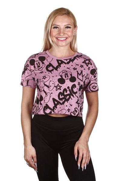 Disney Mickey Mouse Junior Crop Top