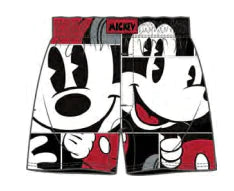 Disney Mickey Mouse Mens Boxer Shorts Big Box Black