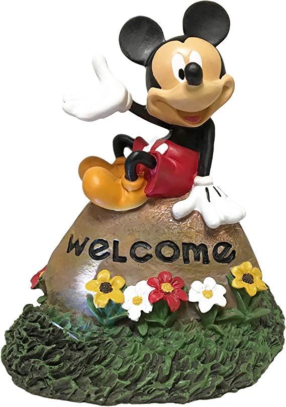 Disney Mickey Solar Welcome Rock