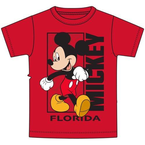Disney Mickey Youth Boys Strut Red Tee