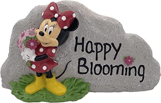 Disney Minnie Happy Blooming Garden Rock