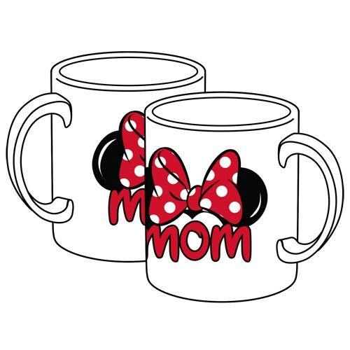 Disney Mickey Mouse Ceramic Mug, 20-oz, Red and Black