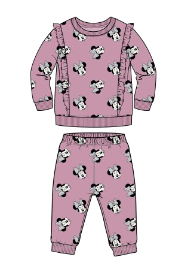 Disney Minnie Mouse All Over 2 piece Jogger Set