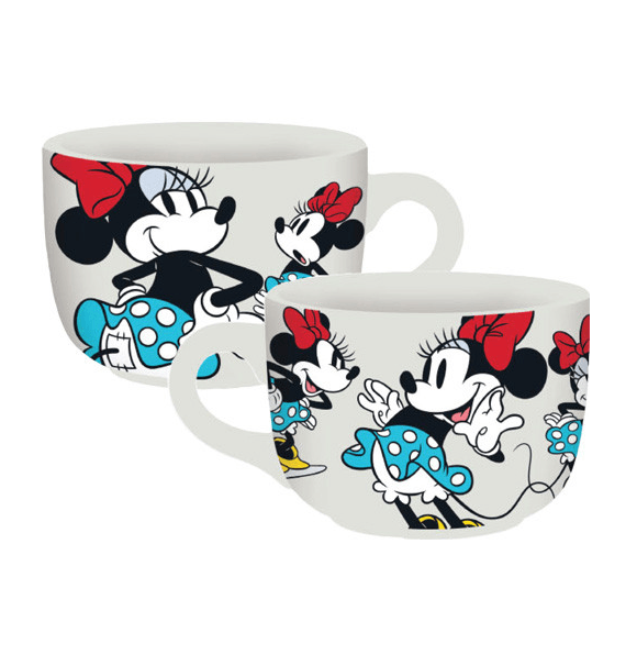 Disney Minnie Mouse Cafe Soup Mug