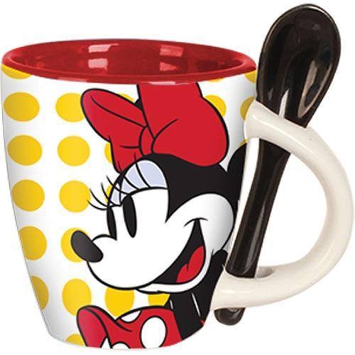 Disney Minnie Mouse Classic Dots Espresso Cup with Spoon