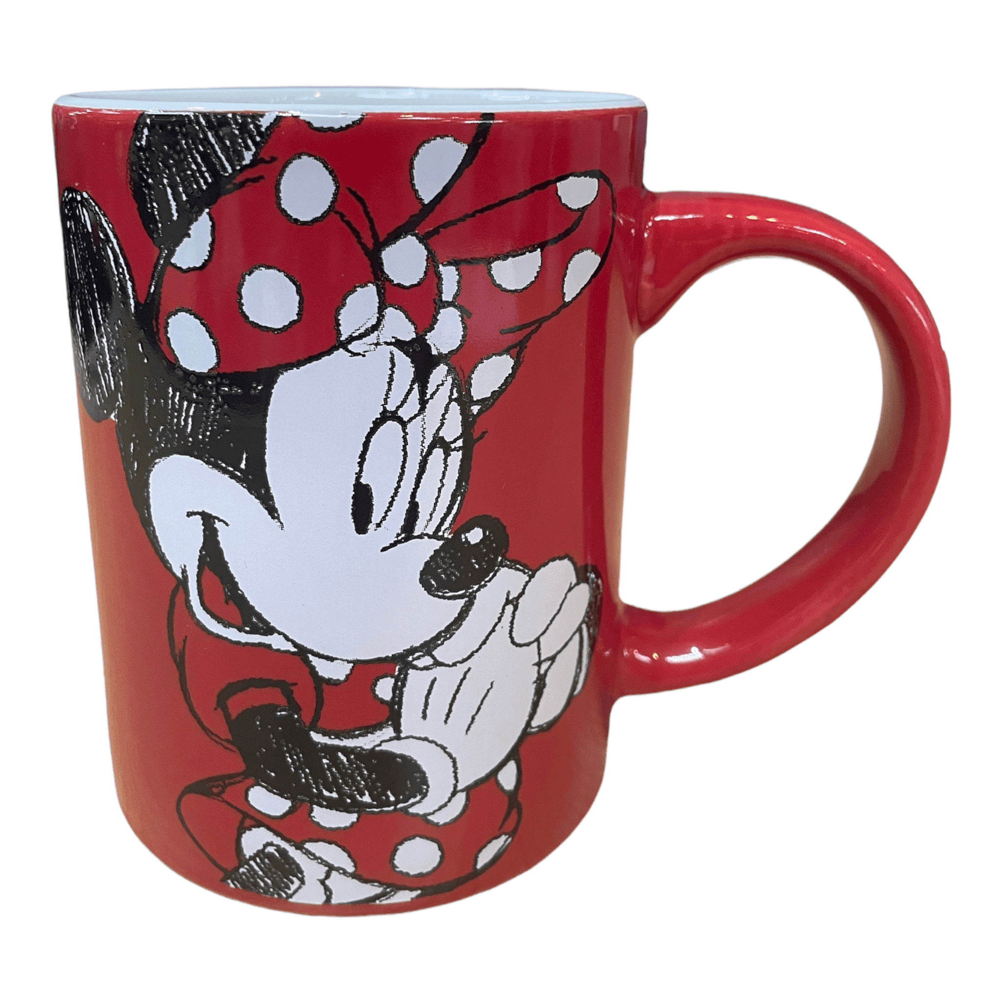 Disney Minnie Kup 11oz Ceramic Mug Red