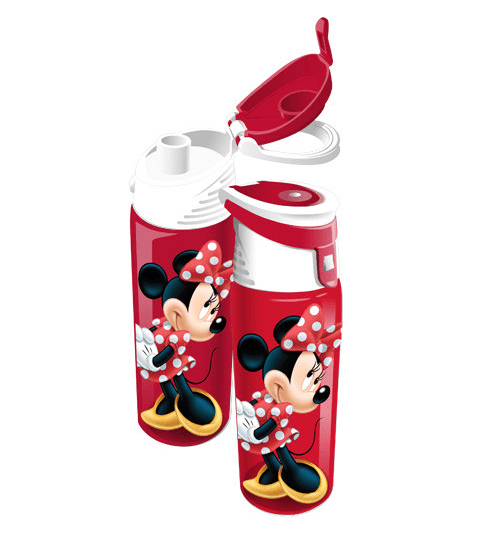 Disney Minnie Mouse Cutie Flip Top Water Bottle