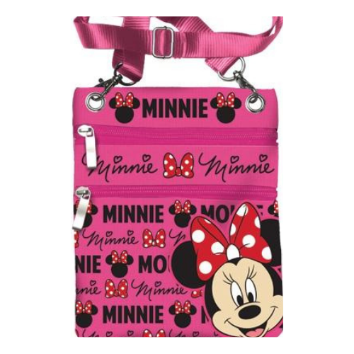 Disney Minnie Mouse Glam Passport Bag, Pink