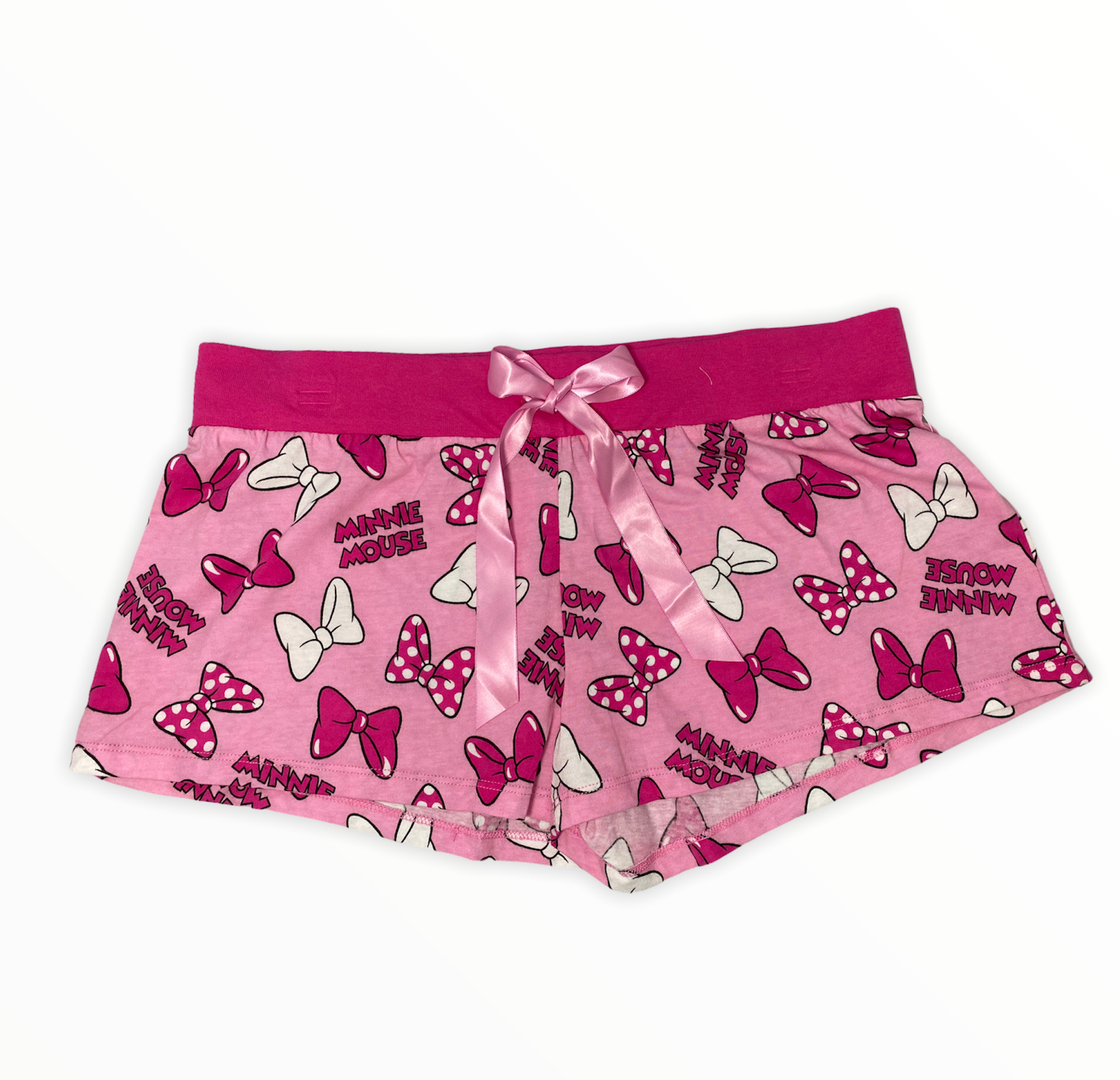 Disney Minnie Mouse Pink Pajama Shorts