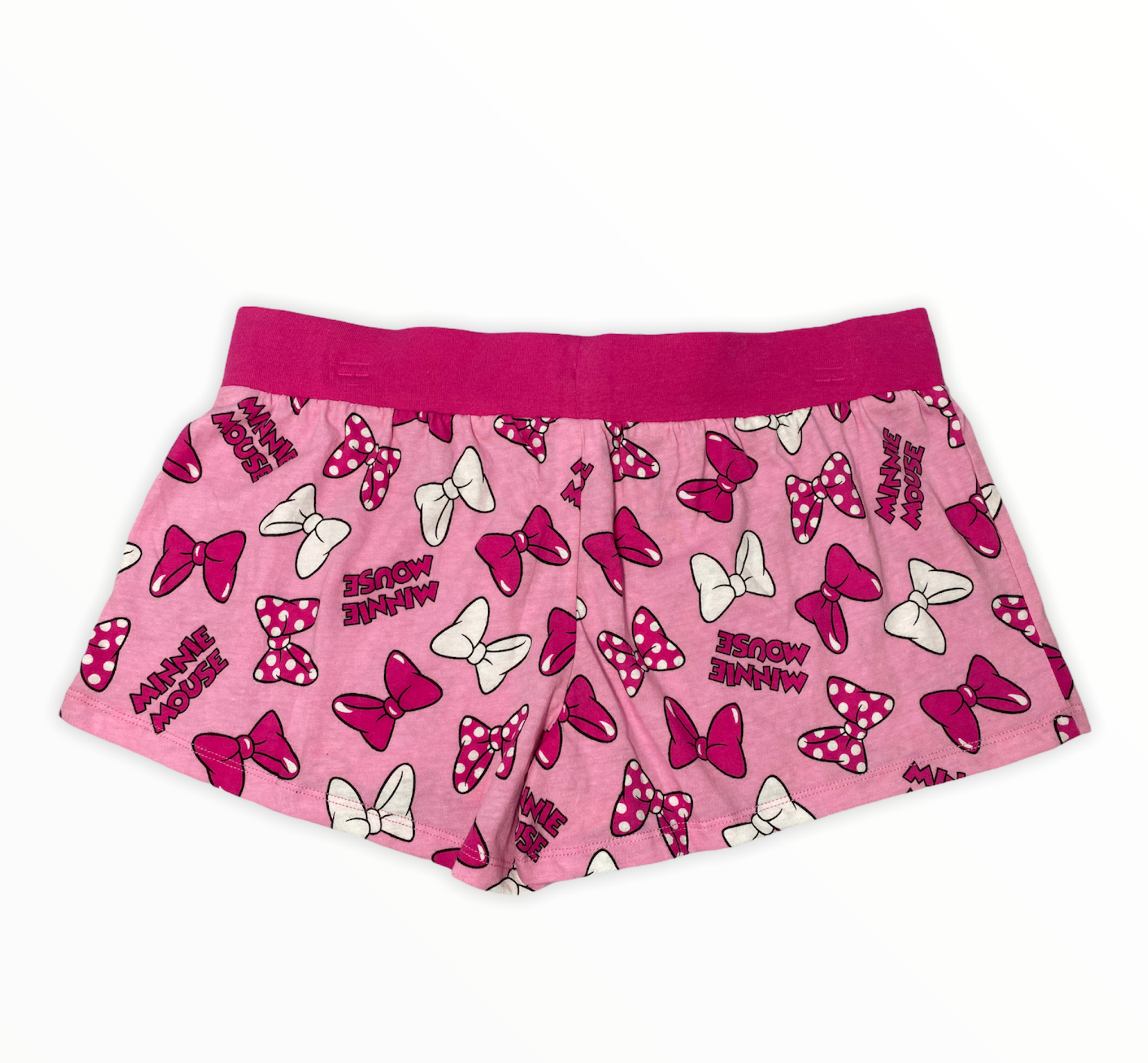 Disney Minnie Mouse Pink Pajama Shorts