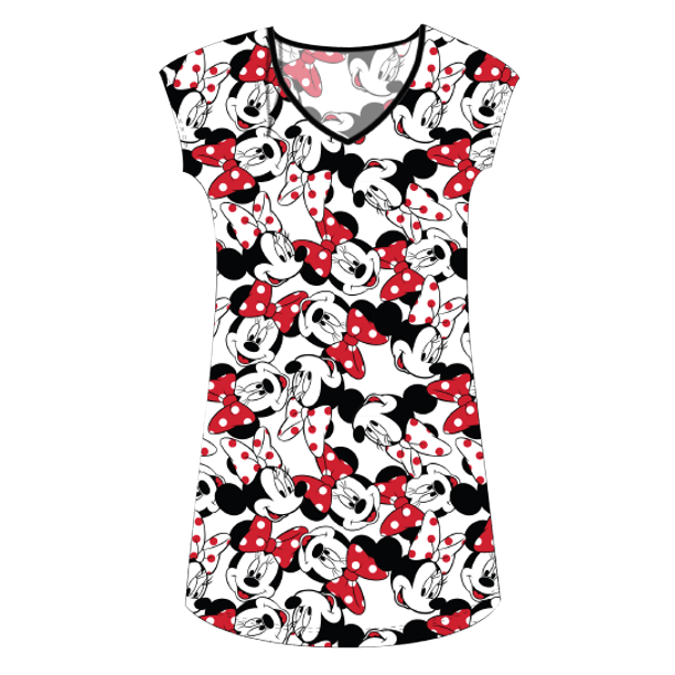 Disney Minnie Mouse Polka Bows All Over Dorm Shirt