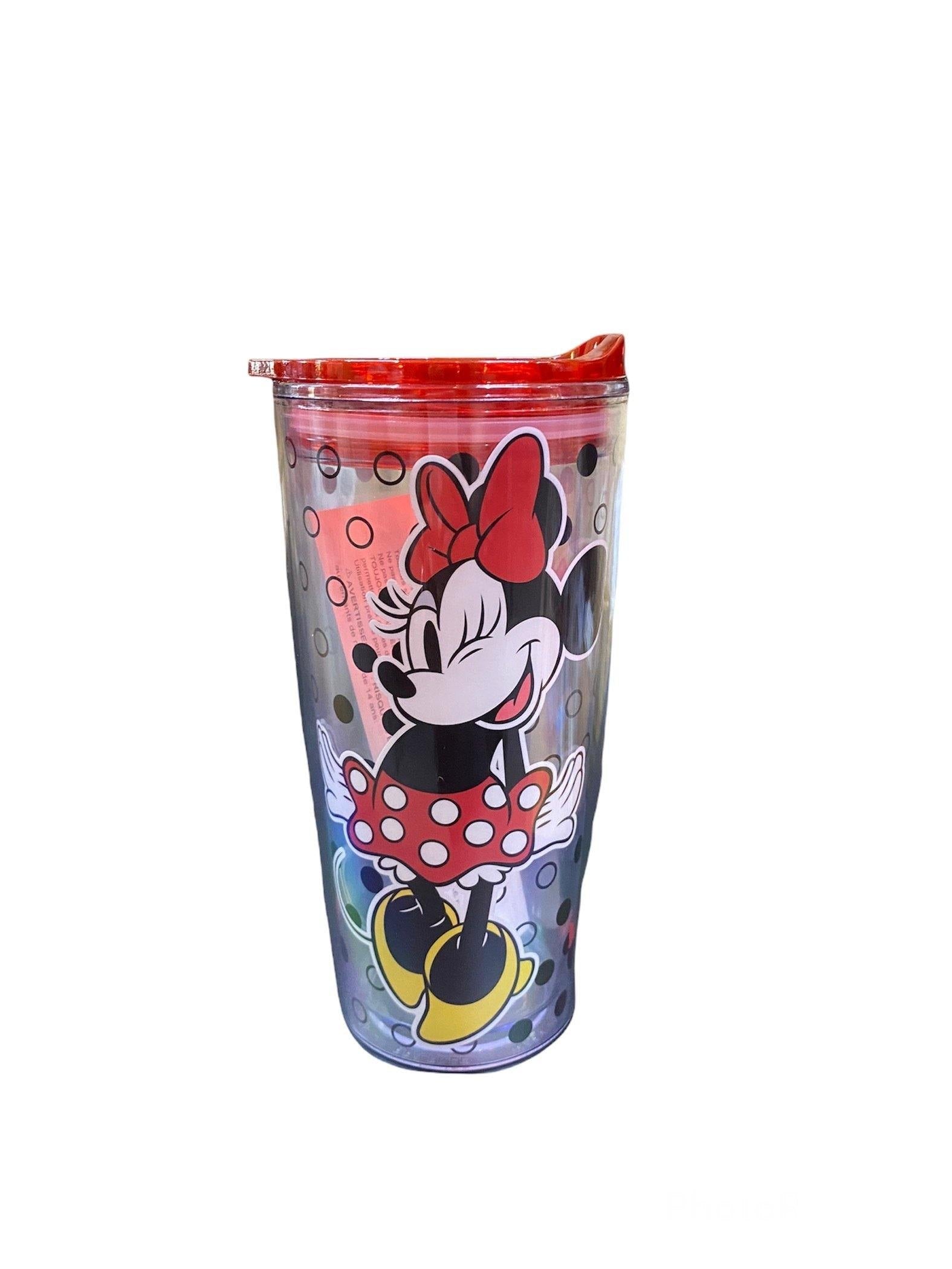 Disney Minnie Wink Dots 20 oz Double wall tumbler
