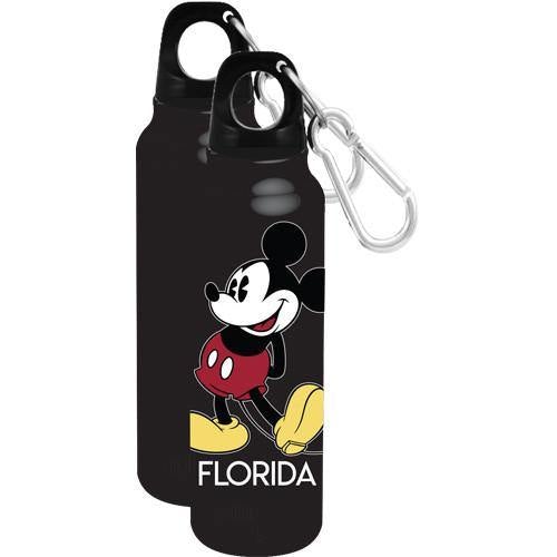 Disney Original Mickey Aluminum Water Bottle, Black FL