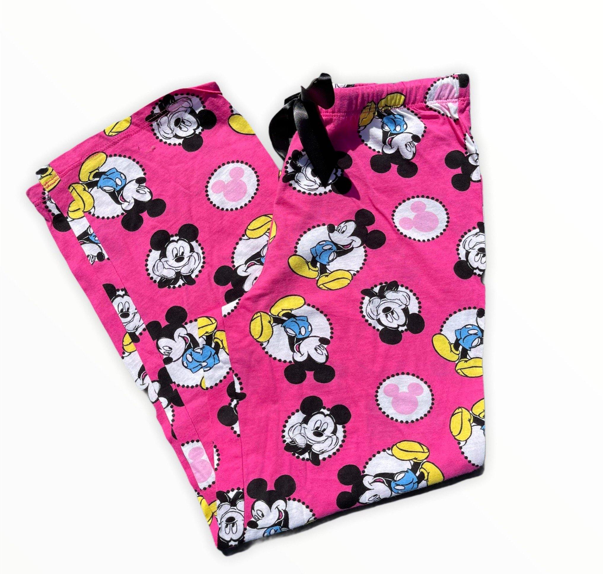 Disney Pajama Pants with Blk Satin Bow