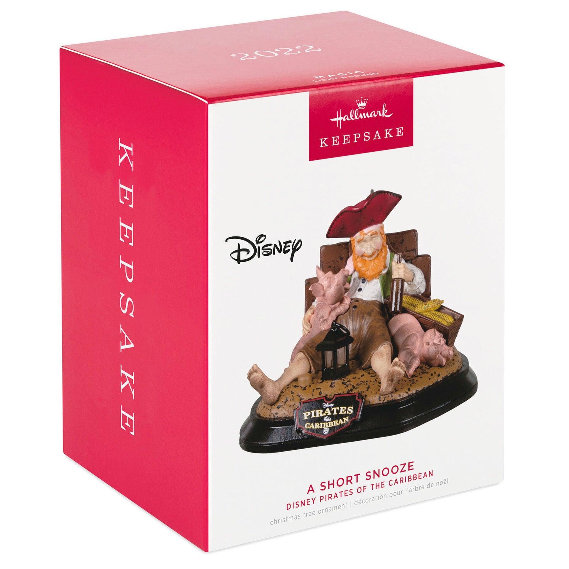 Disney Pirates of the Caribbean A Short Snooze Musical Ornament With Light