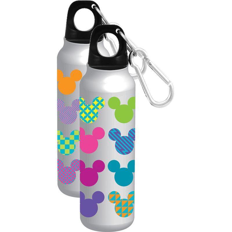 Disney Pop Mickey Heads Aluminum Water Bottle