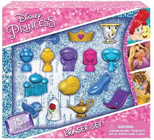 Disney Princess Eraser Set 15 Pack for Girls