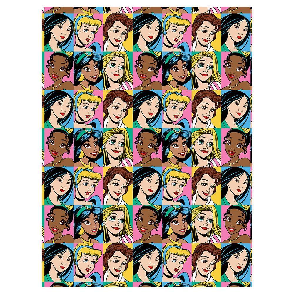 Disney Princess Faces Blanket 60"x80"