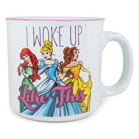 Disney Princess I Woke Up Like This 20oz Ceramic Camper Mug