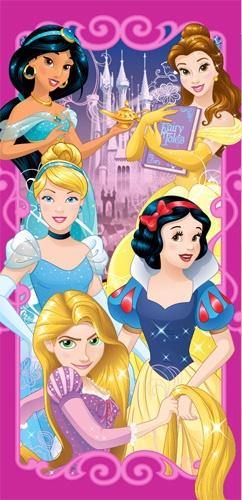 Disney Princesses Beach Towel 30"W X 60"L