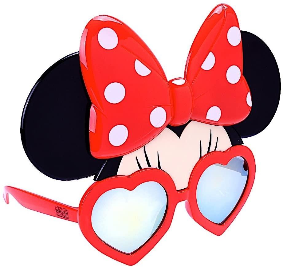Disney Minnie Mouse Ears Silhouette 13 oz Stemless Glass