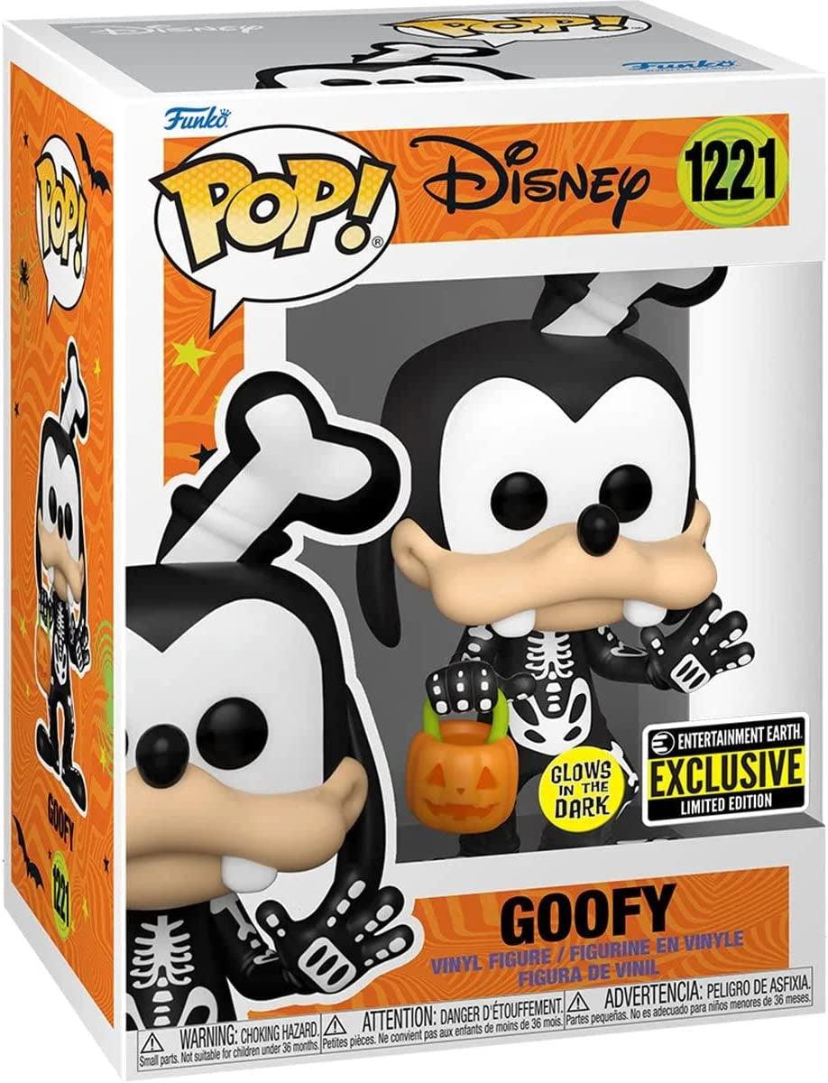 Disney Skeleton Goofy Glow-in-The-Dark Pop!