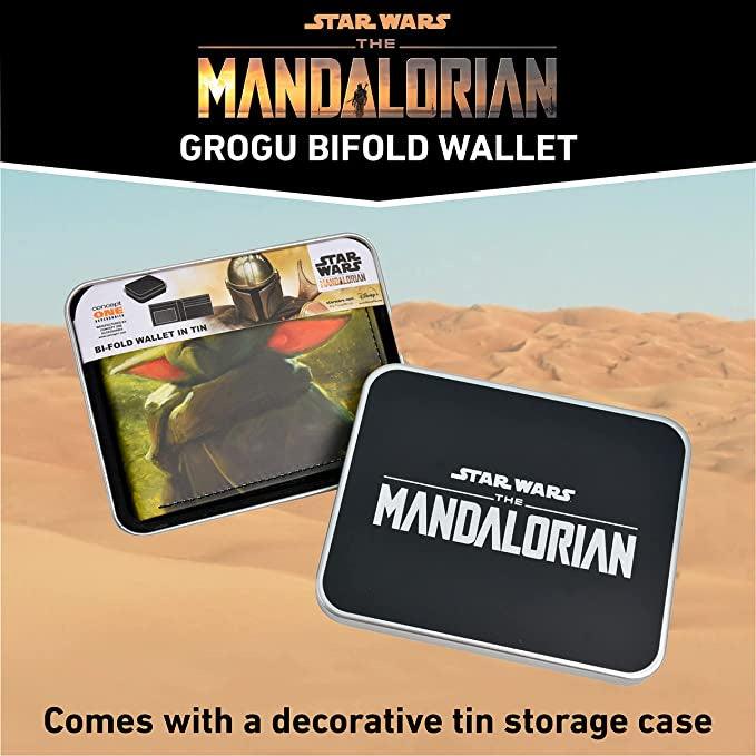 Disney Star Wars Baby Yoda Slim Bifold Travel Wallet