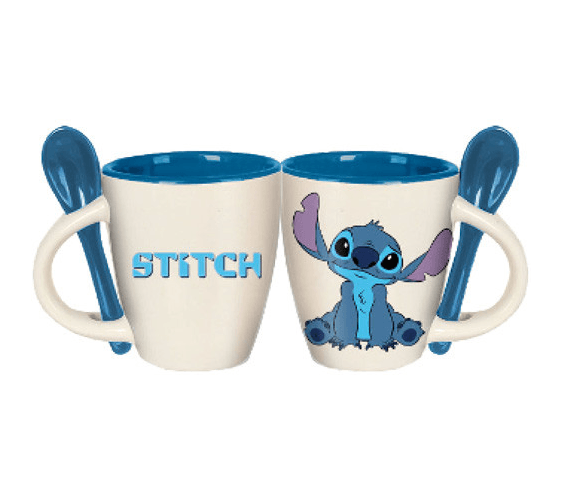 Disney Stitch Espresso Spoon Mug