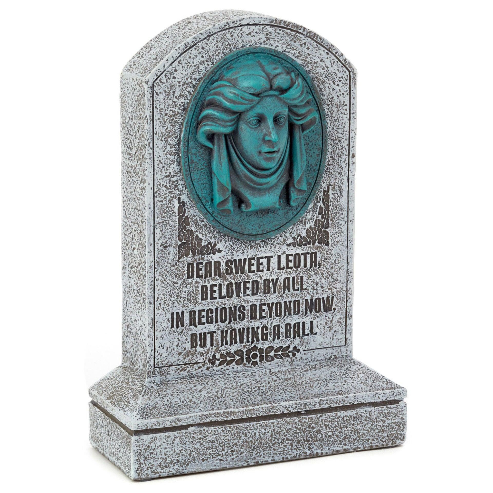 Disney The Haunted Mansion Madame Leota Tombstone Bookend