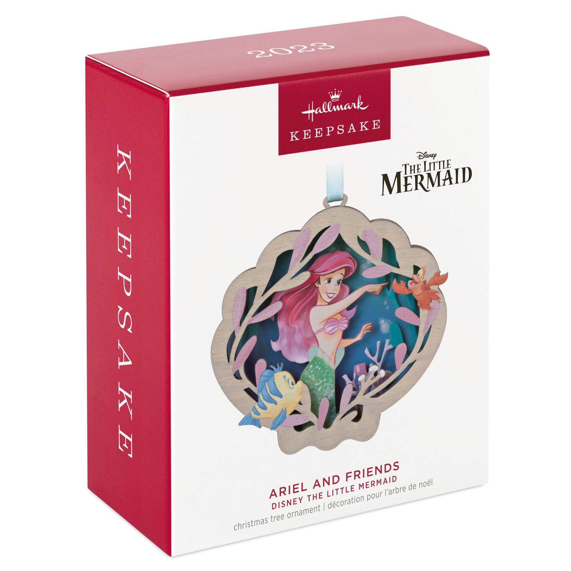 Disney The Little Mermaid Ariel and Friends Papercraft Ornament