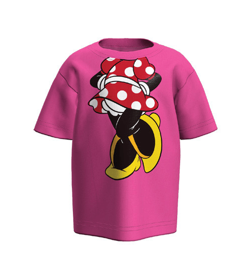 Disney Toddler Girls Minnie Mouse Headless T Shirt Pink
