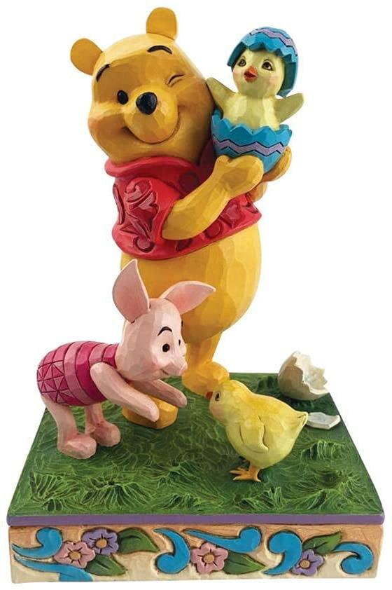 Disney Traditions Pooh and Piglet with Chick Figurine