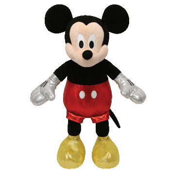 Disney TY Mickey Mouse Sprakle Medium