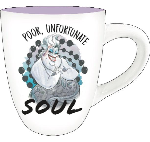 Disney Villains Poor Unfortunate Soul 25oz Jumbo Curved Ceramic Mug
