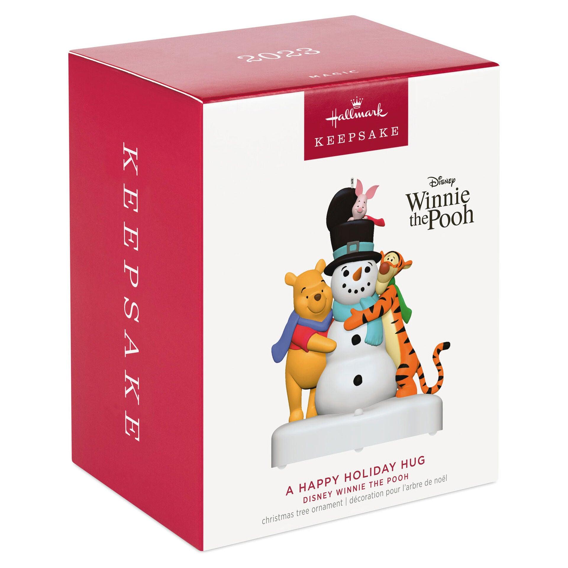 Disney Winnie the Pooh A Happy Holiday Hug Musical Ornament
