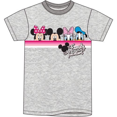 Disney Youth Girls Tee Vacation Pals , Gray