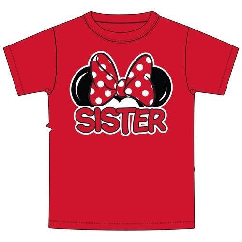 Disney Youth Sister Matching Family Shirt