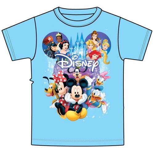 Disney Youth T-Shirt Spectacular Cast, Blue