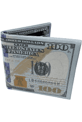 $100 BILL WALLET
