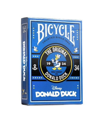 Bicycle Disney Blue Classic Donald Duck Playing Cards