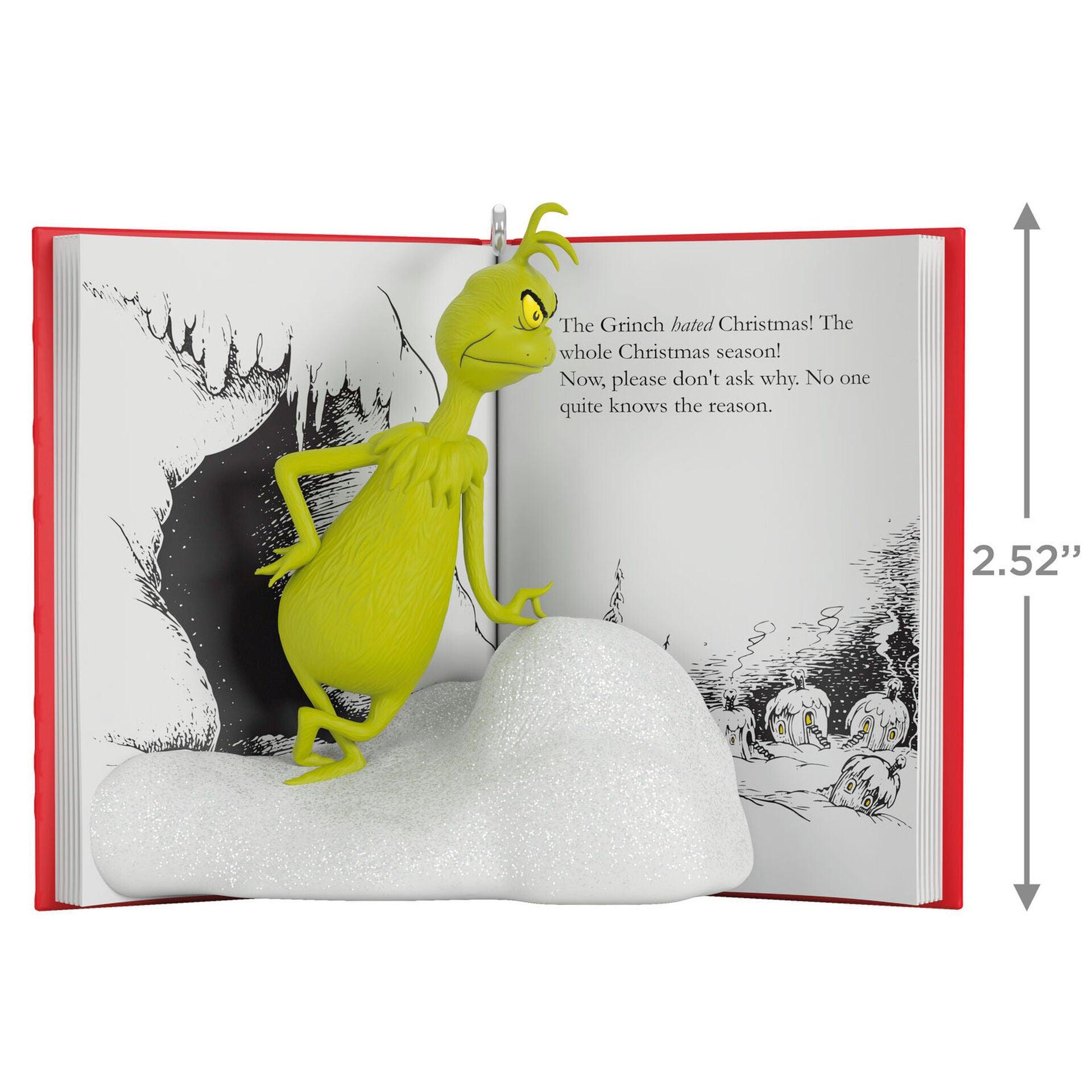 Dr. Seuss's How the Grinch Stole Christmas!™ A Sour, Grinchy Frown Ornament
