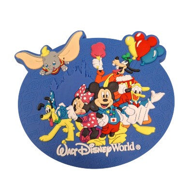 Disney Dumbo Mickey & Friends Blue Castle Magnet