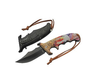 FK-5.5" US Eagle Defender Liner Lock Knife