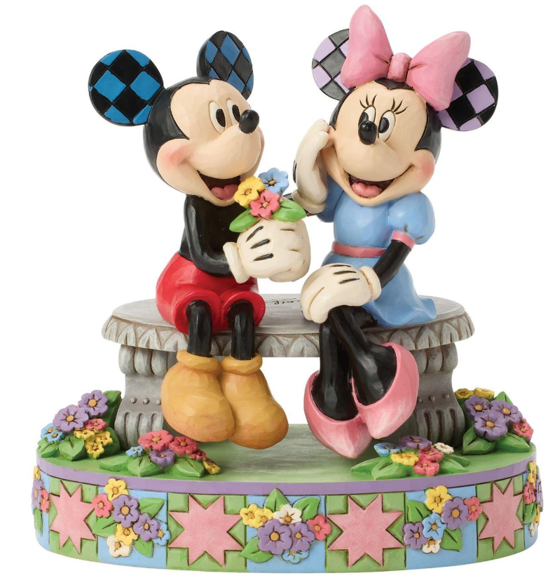 Disney Traditions Mickey & Minnie Spring Figurine