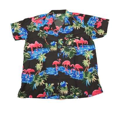 Flamingo Men's Hawaiian Shirt