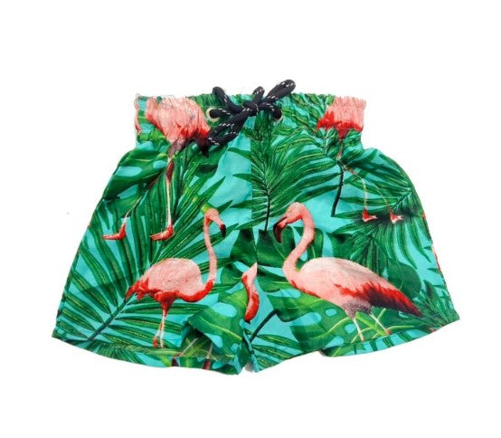 Flamingo Boy's Hawaiian Short Assrt
